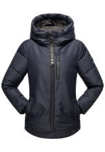 Navahoo Krümelein Damen Winterjacke-Kruemel-Navy-Gr.M
