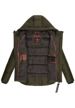 Navahoo Krümelein Damen Winterjacke-Kruemel-Dark-Olive-Gr.XXL