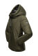 Navahoo Krümelein Damen Winterjacke-Kruemel-Dark-Olive-Gr.XXL