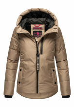 Navahoo Krümelein ladies winter jacket-Kruemel-Taupe-Grey-Gr.XS