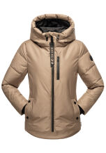 Navahoo Krümelein ladies winter jacket-Kruemel-Taupe-Grey-Gr.XS