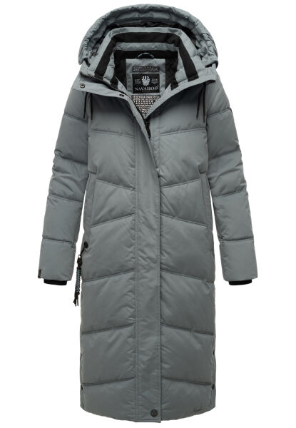 Navahoo Kuschelmausi Damen Winterjacke Stormy Blue Größe L - Gr. 40