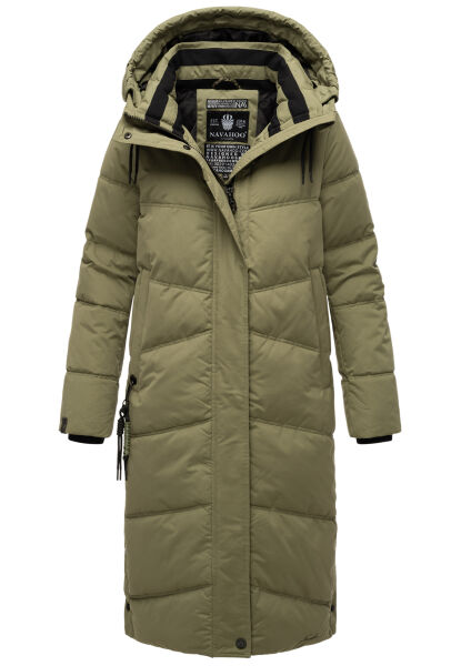Navahoo Kuschelmausi Damen Winterjacke Olive Leaf Größe L - Gr. 40