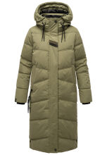 Navahoo Kuschelmausi Damen Winterjacke Olive Leaf Größe L - Gr. 40