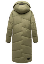 Navahoo Kuschelmausi Damen Winterjacke Olive Leaf Größe L - Gr. 40