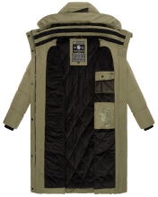 Navahoo Kuschelmausi Damen Winterjacke Olive Leaf Größe L - Gr. 40