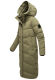 Navahoo Kuschelmausi Damen Winterjacke Olive Leaf Größe L - Gr. 40