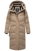 Navahoo Kuschelmausi ladies winter jacket Taupe Grey...