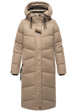 Navahoo Kuschelmausi ladies winter jacket Taupe Grey Größe M - Gr. 38