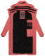 Navahoo Kuschelmausi Damen Winterjacke Rouge Größe M - Gr. 38