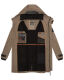 Stone Harbour Lanzoo Men winter jacket Stone Brown Größe S - Gr. S
