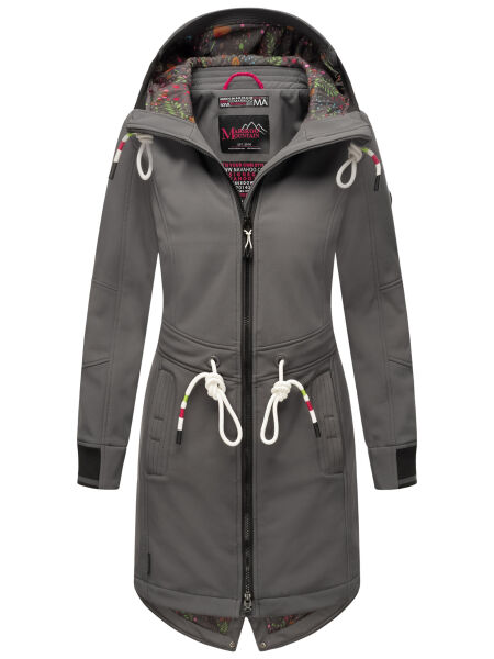 Marikoo Mount Furnica Damen Softshell Jacke Anthrazit Größe XS - Gr. 34