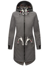 Marikoo Mount Furnica Damen Softshell Jacke Anthrazit Größe XS - Gr. 34