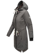 Marikoo Mount Furnica Damen Softshell Jacke Anthrazit Gr&ouml;&szlig;e L - Gr. 40