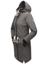 Marikoo Mount Furnica Damen Softshell Jacke Anthrazit Gr&ouml;&szlig;e L - Gr. 40