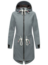 Marikoo Mount Furnica Damen Softshell Jacke Stormy Blue Gr&ouml;&szlig;e XS - Gr. 34
