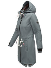 Marikoo Mount Furnica Damen Softshell Jacke Stormy Blue Gr&ouml;&szlig;e M - Gr. 38