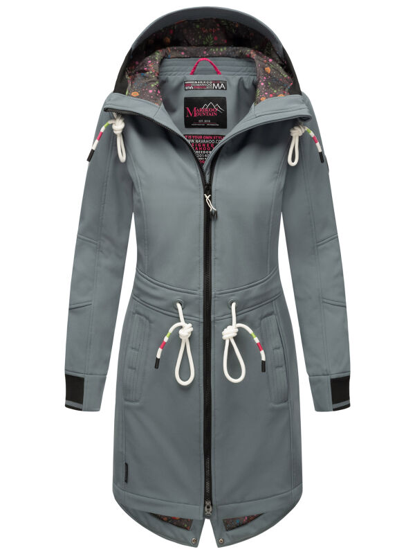 Marikoo Mount Furnica Damen Softshell Jacke Stormy Blue