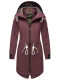 Marikoo Mount Furnica Damen Softshell Jacke Wine Größe XS - Gr. 34