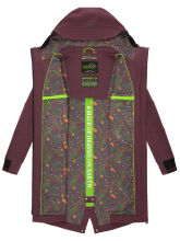 Marikoo Mount Furnica Damen Softshell Jacke Wine Gr&ouml;&szlig;e S - Gr. 36