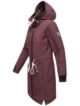 Marikoo Mount Furnica Damen Softshell Jacke Wine Gr&ouml;&szlig;e XXL - Gr. 44