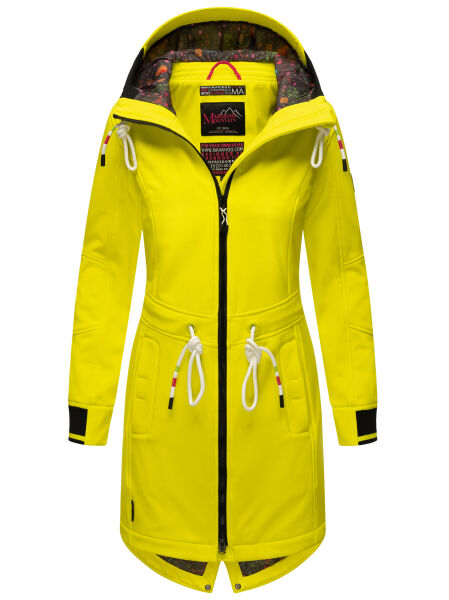 Marikoo Mount Furnica Damen Softshell Jacke Lime Green Größe S - Gr. 36