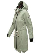 Marikoo Mount Furnica Damen Softshell Jacke Smokey Mint Gr&ouml;&szlig;e L - Gr. 40