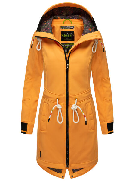 Marikoo Mount Furnica Damen Softshell Jacke Apricot Sorbet Größe M - Gr. 38