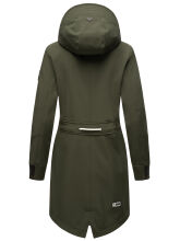 Marikoo Mount Furnica Damen Softshell Jacke Dark Olive Größe S - Gr. 36