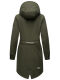 Marikoo Mount Furnica Damen Softshell Jacke Dark Olive Größe S - Gr. 36