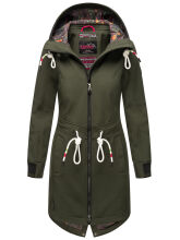 Marikoo Mount Furnica Damen Softshell Jacke Dark Olive...