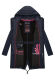 Marikoo Mount Presanella Damen Übergangsjacke Navy Größe M - Gr. 38