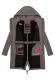 Marikoo Mount Presanella Damen Übergangsjacke Dark Grey Größe M - Gr. 38