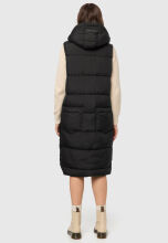 Marikoo Sayorii Damen Winter Weste Schwarz Gr&ouml;&szlig;e XXXL - Gr. 46