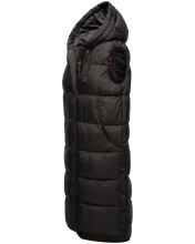 Marikoo Sayorii Damen Winter Weste Schwarz Gr&ouml;&szlig;e XXXL - Gr. 46
