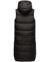 Marikoo Sayorii Damen Winter Weste Schwarz Gr&ouml;&szlig;e XXXL - Gr. 46