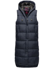 Marikoo Sayorii Damen Winter Weste Navy Gr&ouml;&szlig;e L - Gr. 40
