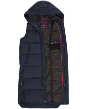 Marikoo Sayorii Damen Winter Weste Navy Gr&ouml;&szlig;e L - Gr. 40