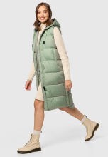 Marikoo Sayorii Damen Winter Weste Navy Gr&ouml;&szlig;e XXL - Gr. 44