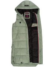 Marikoo Sayorii Damen Winter Weste Dark Olive Größe M - Gr. 38