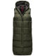 Marikoo Sayorii Damen Winter Weste Dark Olive Größe M - Gr. 38