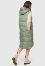 Marikoo Sayorii Damen Winter Weste Dark Olive Größe L - Gr. 40