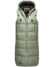 Marikoo Sayorii Damen Winter Weste Dark Olive Größe L - Gr. 40