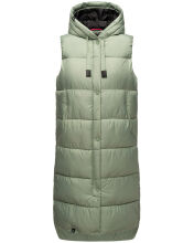 Marikoo Sayorii Damen Winter Weste Dark Olive Größe L - Gr. 40