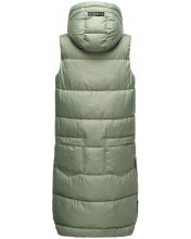 Marikoo Sayorii Damen Winter Weste Dark Olive Größe L - Gr. 40