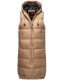 Marikoo Sayorii ladies Winter Vest Taupe Grey Größe S - Gr. 36