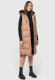 Marikoo Sayorii ladies Winter Vest Taupe Grey Größe M - Gr. 38