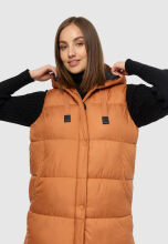 Marikoo Sayorii Damen Winter Weste Rusty Cinnamon Größe S - Gr. 36