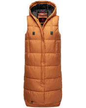 Marikoo Sayorii Damen Winter Weste Rusty Cinnamon Größe S - Gr. 36