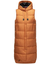 Marikoo Sayorii Damen Winter Weste Rusty Cinnamon Größe S - Gr. 36